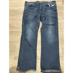 American Eagle Outfitters Mens Jeans Size 40x32 Blue Slim Straight Extreme Flex